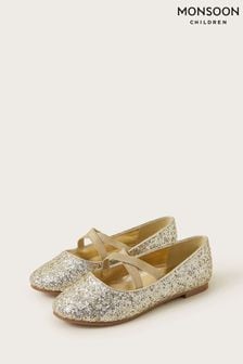 Monsoon girls wedding shoes clearance