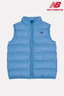 New Balance Blue Boys Bond Quilted Gilet (AC5296) | $129 - $154