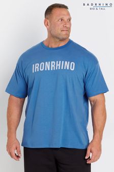 BadRhino Big & Tall Blue IronRhino Front And Back T-Shirt (AC5577) | 210 SAR