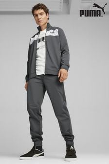 Puma tracksuit mens grey clearance