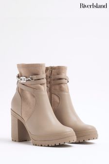 Women s Boots River Island Chunky Ankle Footwear Next Luxembourg