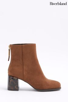 River Island Block Heel Ankle Boots Next Luxembourg