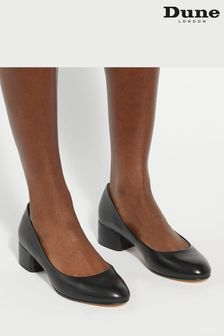 Dune London Black Block Heel Low Shoes Next Luxembourg