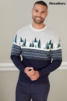 Mens designer knitted jumper hotsell