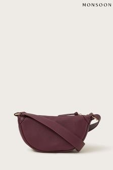 Monsoon Meg Faux Leather Crescent Sling Bag (AC6897) | 20 290 Ft