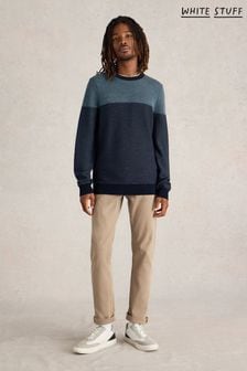 White Stuff Colour Block Crew Neck Casual Jumpers Next Luxembourg