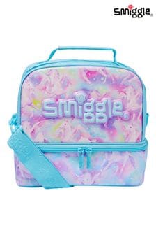 Smiggle Light Blue Freestyle Double Decker Lunchbox (AC7219) | $57