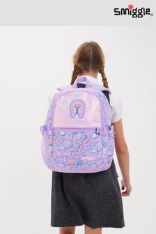 Smiggle Purple Limitless Classic Attach Backpack (AC7283) | $72