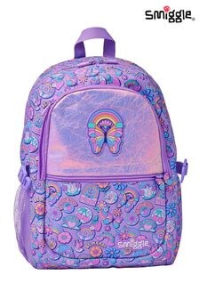 Smiggle Purple Limitless Classic Attach Backpack (AC7283) | $72