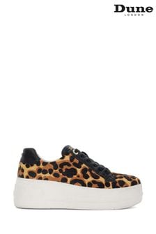 Dune London Animal Episode 2 Flatform Lace-Up Trainers (AC7373) | $154