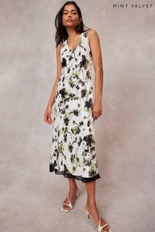 Women s Mint Velvet Summer Dress Print Sleeveless Dresses Next Luxembourg