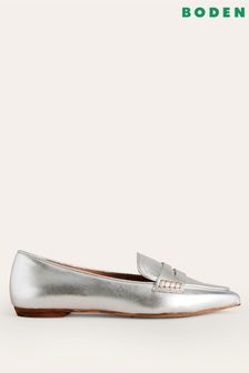 Silver loafers next store