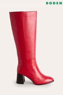 Boden Heeled Leather Knee Boots (AC8421) | €344