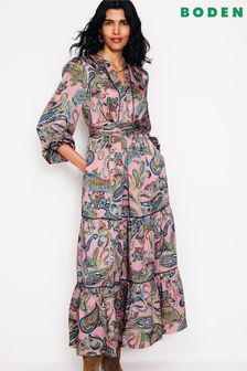 Women s Boden Casual Long Sleeve Satin Dresses Next Luxembourg