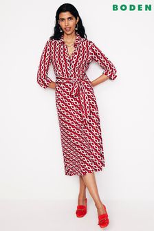 Boden Red Workwear Dresses Next Luxembourg