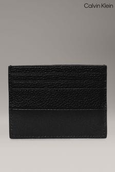 Calvin Klein Black Metal Leather Bifold Wallet (AC9090) | €89