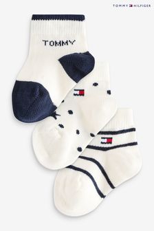 Tommy Hilfiger Baby Blue Socks 3 Pack (AC9477) | 80 zł