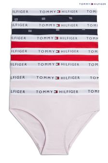 Tommy Hilfiger Pink Signature Essential Print Bikini Briefs 7 Pack (AD0107) | kr1 470