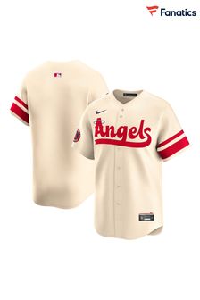 Fanatics Cream MLB Los Angeles Angels Of Anaheim Limited City Connect T-Shirt (AD0210) | €154