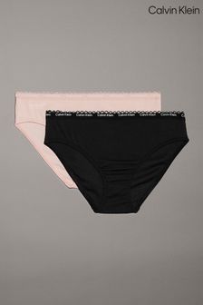 Calvin Klein Black Bikini Briefs 2 Pack (AD0273) | KRW49,100