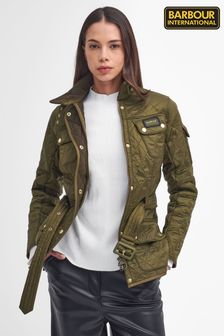 Barbour® International Green Polarquilt Quilted Jacket (AD0795) | ‏950 ‏₪