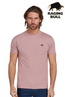 Raging Bull Pink Classic Organic T-shirt (AD0869) | NT$1,310 - NT$1,400