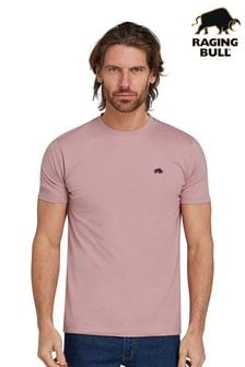 Raging Bull Pink Classic Organic T-Shirt (AD0869) | $48 - $51