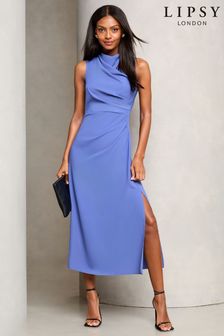 Next blue and white dress online