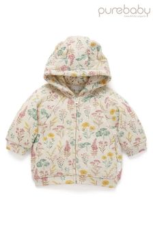 Nude Hooded Floral Casual Jackets Next Luxembourg