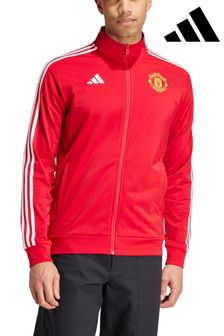 Red and white adidas jacket cheap