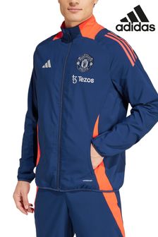 adidas Blue Manchester United Training Presentation Jacket (AD2618) | €95