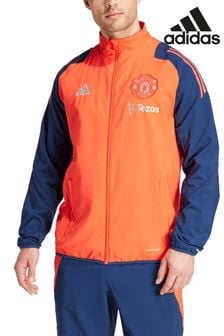 adidas Red Manchester United Staff Presentation Jacket (AD2628) | €121