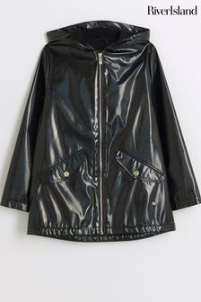 River island womens raincoat cheap