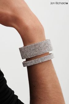 Jon Richard Silver Tone Crystal Diamante Cuff (AD4042) | 23 €