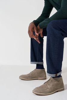 Crew Clothing Company Natural Suede Desert Boots (AD4367) | €131