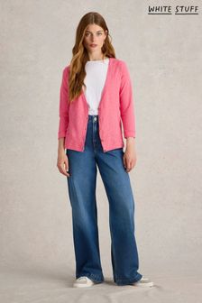 Next pink cardigan online