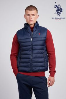 Us polo assn quilted vest sale