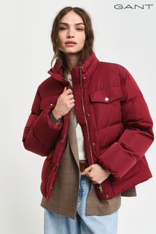 Next red puffer jacket shop