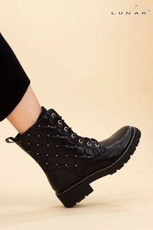 Lunar Napiers Black Boots (AD7251) | ‏446 ر.س‏