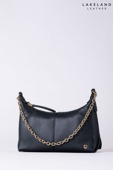 أسود - Lakeland Leather Levens Chain Cross Body Bag (AD8280) | ‏383 ر.س‏