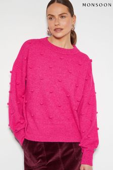 Monsoon pink jumper online
