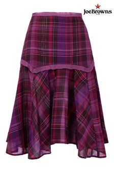 Casual purple skirts online