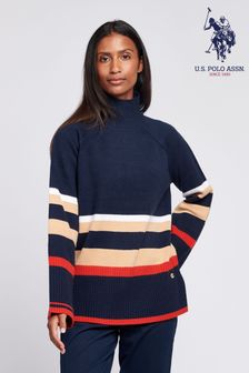 U.S. Polo Assn Long Sleeve High Neck Jumpers Next Luxembourg
