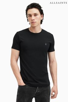 AllSaints Black Tonic Short Sleeve Crew T-Shirt (AE4204) | €49