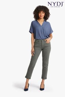 NYDJ Margot Girlfriend Jeans With Roll Cuffs (AE5570) | $223