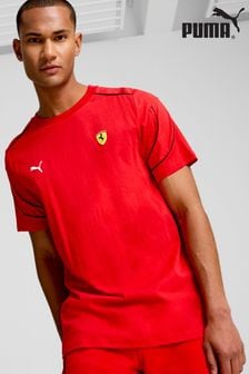 Puma Red Mens Scuderia Ferrari Race MT7+ T-Shirt (AE5875) | SGD 87