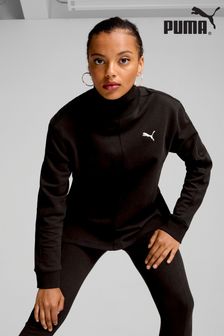 Puma Black Womens Her High Neck Crew Top (AE5878) | 319 SAR