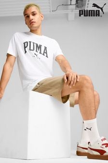 Puma White Mens Squad T-Shirt (AE5887) | €29