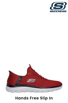 Mens skechers red store