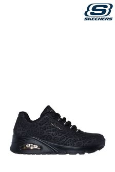 Nike black animal print trainers online
